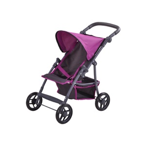 Knorrtoys, knorr® toys Puppenbuggy Liba - tec purple - bunt, Knorrtoys® Puppenwagen »Liba ? tec purple«