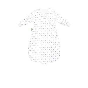 Odenwälder, Odenwälder Jersey-Unterziehsack BabyNest® STARS in weiß/hellgrau in Gr. 50, Jersey-Unterziehsack BabyNest® STARS in weiß/hellgrau