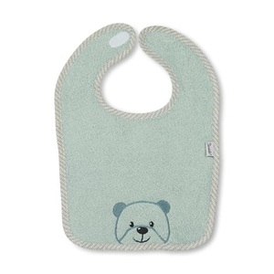 Sterntaler, Sterntaler Klettlätzchen Terrybär Baylee puder green - grün, 