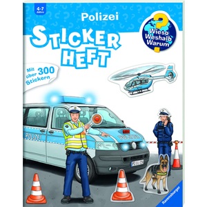 undefined, Polizei, Wieso? Weshalb? Warum? Stickerheft: Polizei