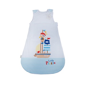 HERDING, Herding Premium-Schlafsack Kleiner Pirat - blau - Gr.70 cm, Weisst du eigentlich, wie lieb ... Babyschlafsack »Little Pirate«, (1 tlg.)
