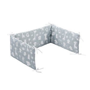Alvi, Alvi Nestchen Standard 180 cm, Zootiere puderblau, ALVI Nestchen Standard Zootiere