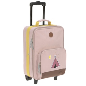 Lässig, Lässig Kinder-Trolley ADVENTURE TIPI (29x46x19,5) in rosa, LÄSSIG Kinderkoffer »Adventure Tipi«