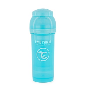 TWISTSHAKE, Twistshake Trinkflasche Anti-Kolik 260 ml pastell blau - Gr.260ml-350ml, Twistshake Anti-Kolik Babyflasche