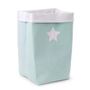Childhome, CHILDHOME Aufbewahrungsbox mint, weiß 32 x 32 x 60 cm - grün, 