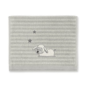 Sterntaler, Sterntaler Kinderhandtuch Stanley grau 50 cm x 30 cm, 