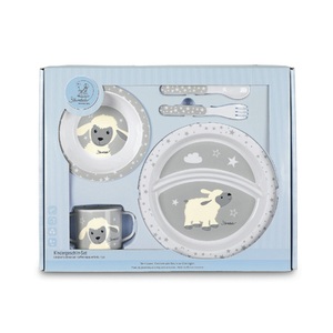 Sterntaler, Sterntaler Kindergeschirr-Set Schaf Stanley - bunt, Kindergeschirr-Set SCHAF STANLEY 5-teilig