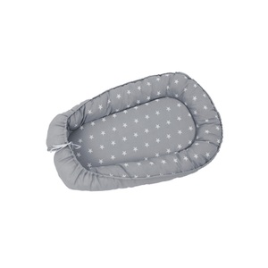 POLINI, Polini Kids Babynestchen Sterne grau, Polini Kids Babynestchen