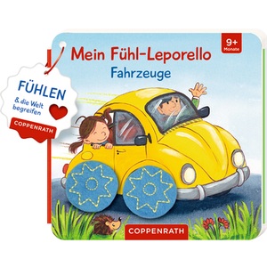Coppenrath, Mein Fühl-Leporello: Fahrzeuge, Mein Fühl-Leporello: Fahrzeuge