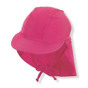 Sterntaler, Sterntaler Bademütze UNI mit Nackenschutz in magenta in Gr. 45, Bademütze UNI mit Nackenschutz in magenta