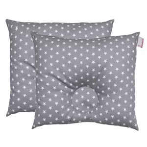 BabyDorm, BabyDorm ® Präventivkissen EasyDorm Jonna grau mit weißen Sternen - Gr.2, 
