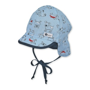 Sterntaler, Sterntaler Schirmmütze mit Nackenschutz himmel, 