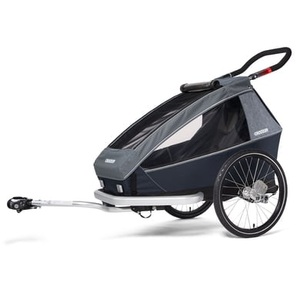 Croozer, Croozer Kid Vaaya 1 Kinderanhänger graphite blue 2020 Kinderanhänger, Croozer Kid Vaaya 1