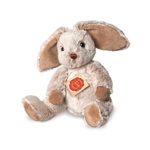 Teddy Hermann, Teddy HERMANN® Schlenkerhase grau, 25 cm, Teddy-Hermann - Schlenkerhase grau, 25 cm