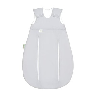 Odenwälder, Odenwälder Jersey-Schlafsack BABYNEST® PRIMA KLIMA UNI in light silver in Gr. 130, Jersey-Schlafsack BABYNEST® PRIMA KLIMA UNI in light silver