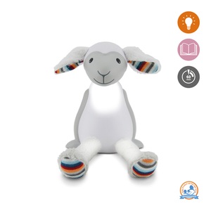 ZAZU, Zazu™ Fin - Nachtlicht / Leselampe Grau, ZaZu LED Nachtlicht »Reading Light«