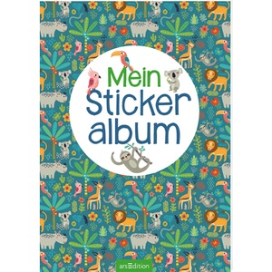 arsEdition, arsEdition Mein Stickeralbum - Dschungel, Mein Stickeralbum - Dschungel