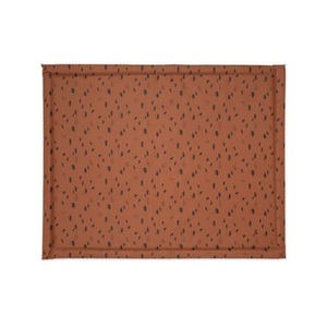 Jollein, jollein Laufstalleinlage Spot caramel 75 x 95 cm, 