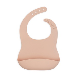 Jollein, jollein Silikonlätzchen pale pink, 