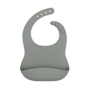 Jollein, jollein Silikonlätzchen storm grey, 