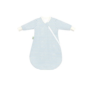 Odenwälder, Odenwälder Innen-Schlafsack UNTERZIEH-BABYNEST® STRIPES in blau/weiß in Gr. 60, 