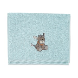 Sterntaler, Sterntaler Kinderhandtuch Emmi hellblau 50 x 30 cm, 