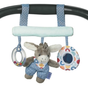 Sterntaler, Sterntaler Spielzeug zum Aufhängen Emmi, Kinderwagen-Spielzeug ESEL EMMI in blau