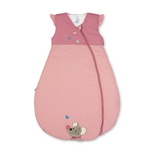 Sterntaler, Sterntaler Funktions-Schlafsack MAUS MABEL gepunktet in rosa in Gr. 110, Funktions-Schlafsack MAUS MABEL gepunktet in rosa