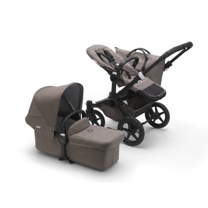 Bugaboo, bugaboo Kombikinderwagen Donkey 3 Complete Mineral Black/Taupe, 