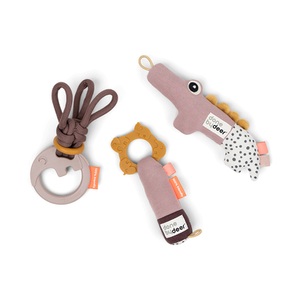 Done by Deer, Done by Deer Tiny Toys Geschenkset Deer Friends, Done by Deer - Activity Spielzeug, One Size, Rosa
