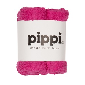 Pippi, Pippi Waschtücher 4er Pack pink, 