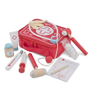 New Classic Toys, New Classic Toys Spiel-Set ARZTTASCHE 14-teilig in rot, New Classic Toys® Spielzeug-Arztkoffer »Educational, Arzt Spielset«