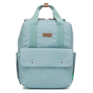 Babymel, Babymel Wickelrucksack GEORGI (32x37x14) in aqua, Babymel Convertible Eco Wickelrucksack Georgi