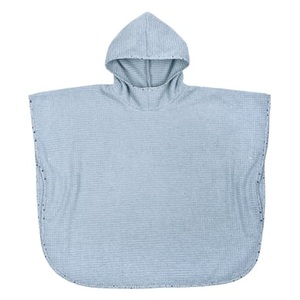 WOERNER, WÖRNER SÜDFROTTIER At home Badeponcho stahlblau 60 x 75 cm, 