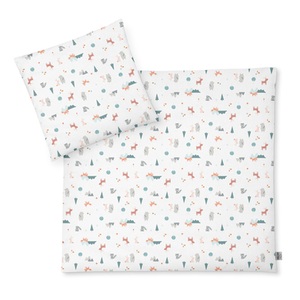 Julius Zöllner, JULIUS ZÖLLNER Jersey-Bettwäsche Little Fox 80 x 80 cm, Julius Zöllner Kinderbettwäsche »Little Fox«