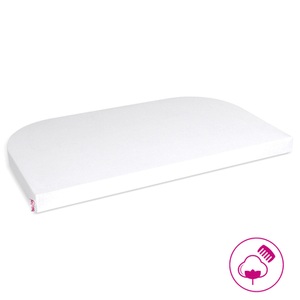 Babybay Tobi, Babybay Jersey Spannbetttuch für Boxspring XXL, Weiß, babybay® Jersey Spannbetttuch Deluxe Organic Cotton