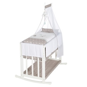 Roba, roba Stubenbett Indibär 4 in 1 weiß, Beistellbett INDIBÄR 4in1 75 x 95 cm