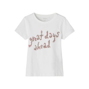 Name It, name it T-Shirt Nmfjasmin Bright White, 