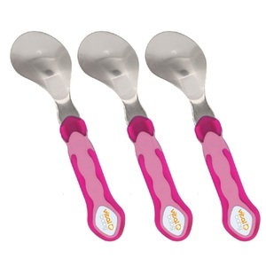 Vital Baby, vital baby Kinderlöffel 3-teilig, ab dem 9. Monat in pink, 