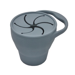the cotton cloud, The Cotton Cloud Snackbecher aus Silikon Smokey Blue, 
