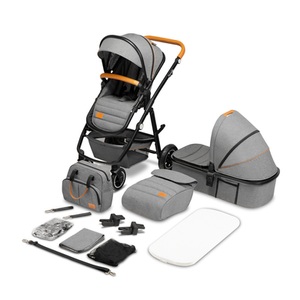 Lionelo, lionelo Kombikinderwagen Amber 2 in 1 Grey Stone, 