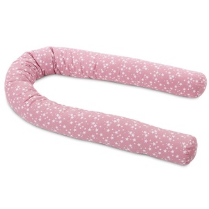 Babybay Tobi, Babybay Nestchenschlange Piqué für Kinderbett, Beere Sterne 200cm, 