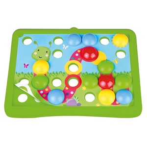 Simm, LENA® 35632 - My First Mosaik Natur, Steckspiel, 44-teilig, Mosaik MY FIRST ? NATUR