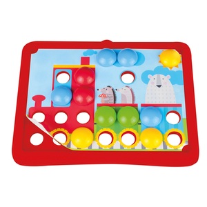 Simm, LENA® 35633 - My First Mosaik Verkehr, Steckspiel, 44-teilig, Mosaik MY FIRST ? VERKEHR