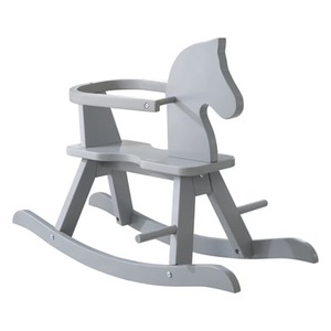Roba, roba® Schaukelpferd »grau«, aus Holz, roba® Schaukelpferd »grau«, aus Holz