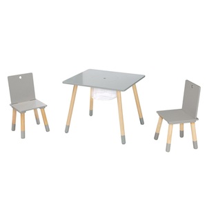 Roba, roba Sitzgruppe mit Aufbewahrungsnetz grau, roba® Kindersitzgruppe »Sitzgruppe mit Aufbewahrungsnetz«