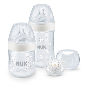 Nuk, NUK Starterset Nature Sense mit Temperatur Control, in weiß, NUK Nature Sense Start Set