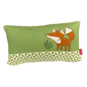 Sigikid, sigikid® Strickkissen Forest Fox, Strickkissen FOREST FOX (35x20) in grün