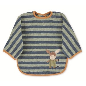 Sterntaler, Sterntaler Ärmellätzchen Emmilius mittelblau, Ärmellätzchen ESEL EMMILIUS gestreift in blau