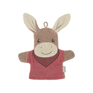 Sterntaler, Sterntaler Spiel-Waschhandschuh Emmily, Spiel-Waschhandschuh ESEL EMMILY in rot